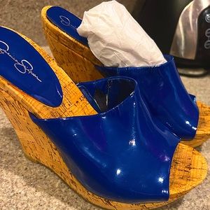 Jessica Simpson wedge heels
